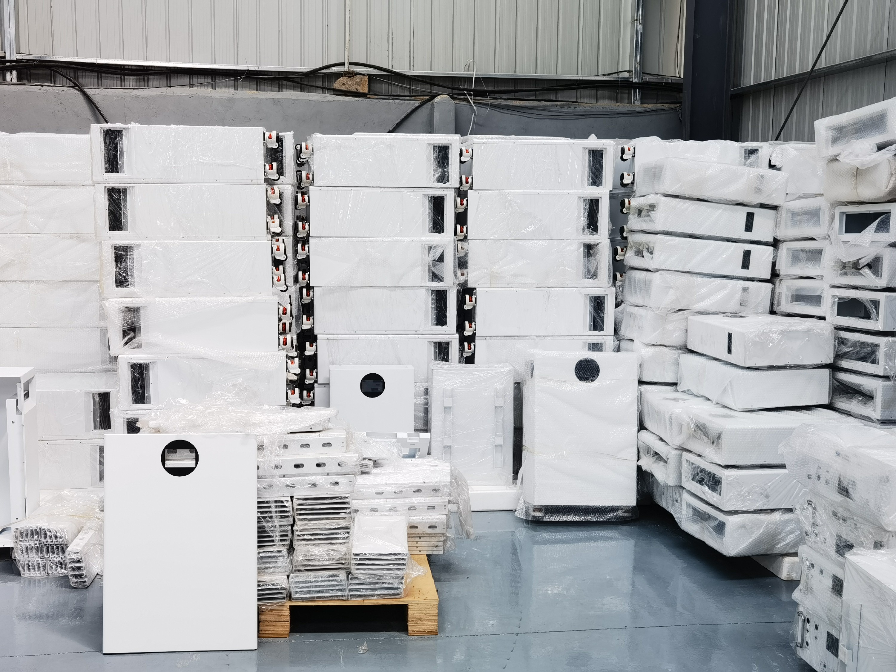 储能电池存放区