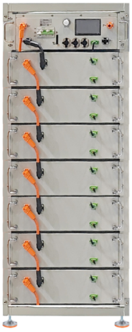 Rack high voltage 35 kWh (1 high voltage box+7 5-kWh battery modules)